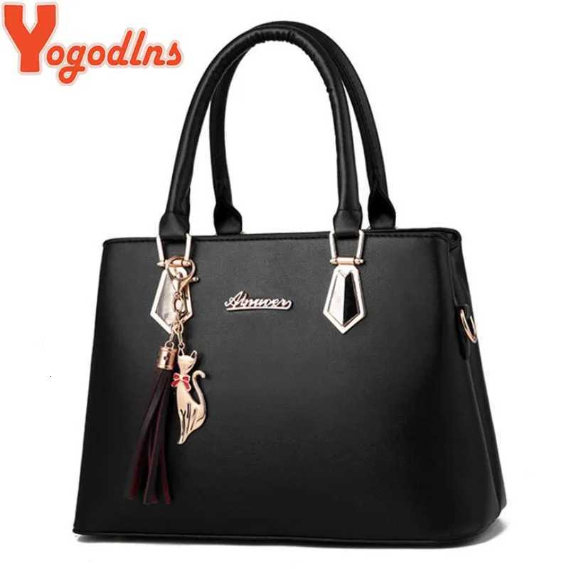 Yogodlns Womens PU Leather Handbags Designer Soft Shoulder Bags For Women Messenger Bags Crossbody Bags Top-Handle Bags Bolsa K251110