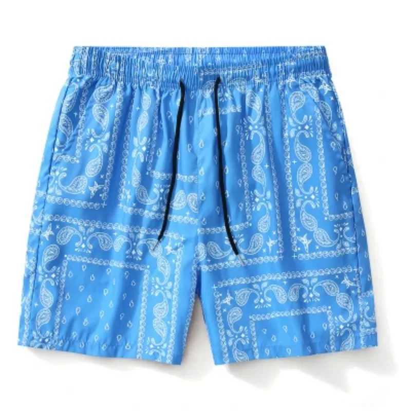Summer mens fashionable shorts casual Hawaiian vacation shorts 3D retro floral print clothing boys and childrens retro beach shorts X250410