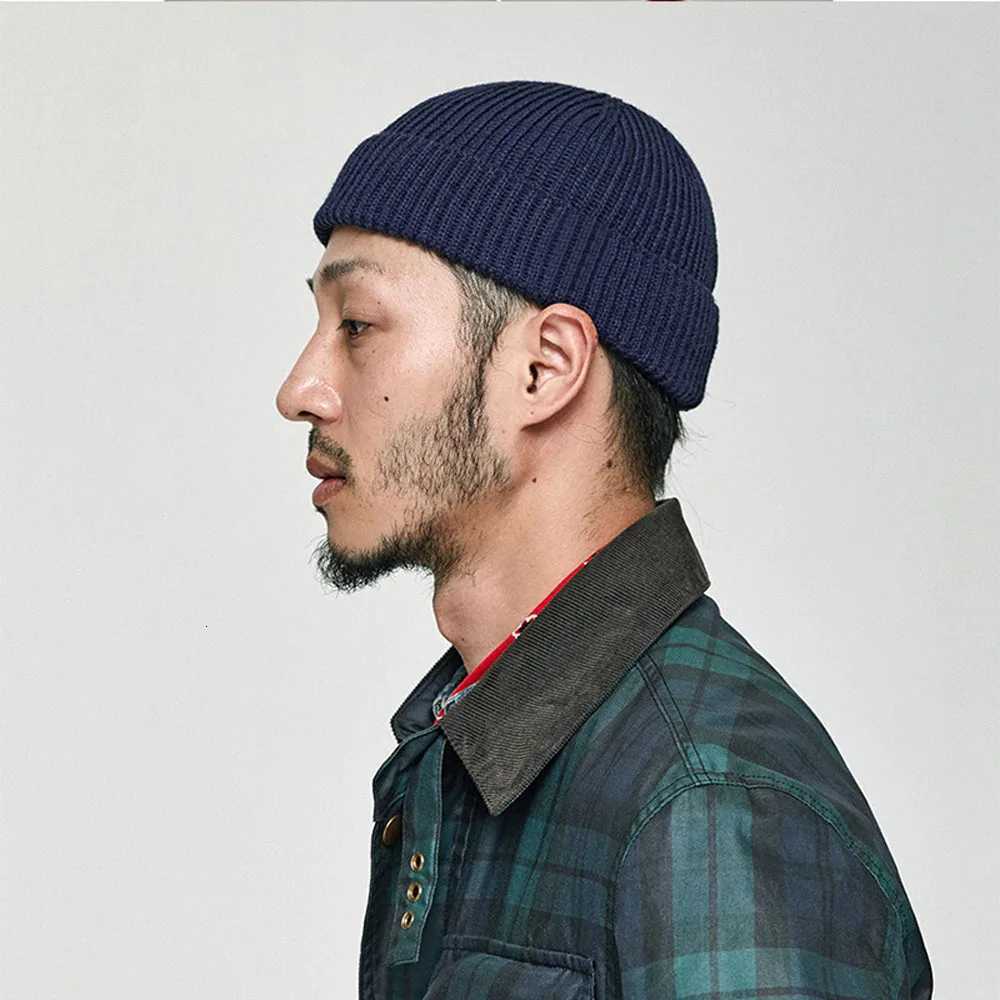 Casual Short Thread Skullies Beanies Winter Warm Knitted Hat for Adult Men WomenXJ251110
