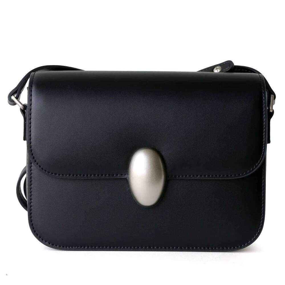 Cowhide Women's Small Square New Niche Design Fashionable Simple Crossbody High Quality Commuter Shoulder Bag 251110