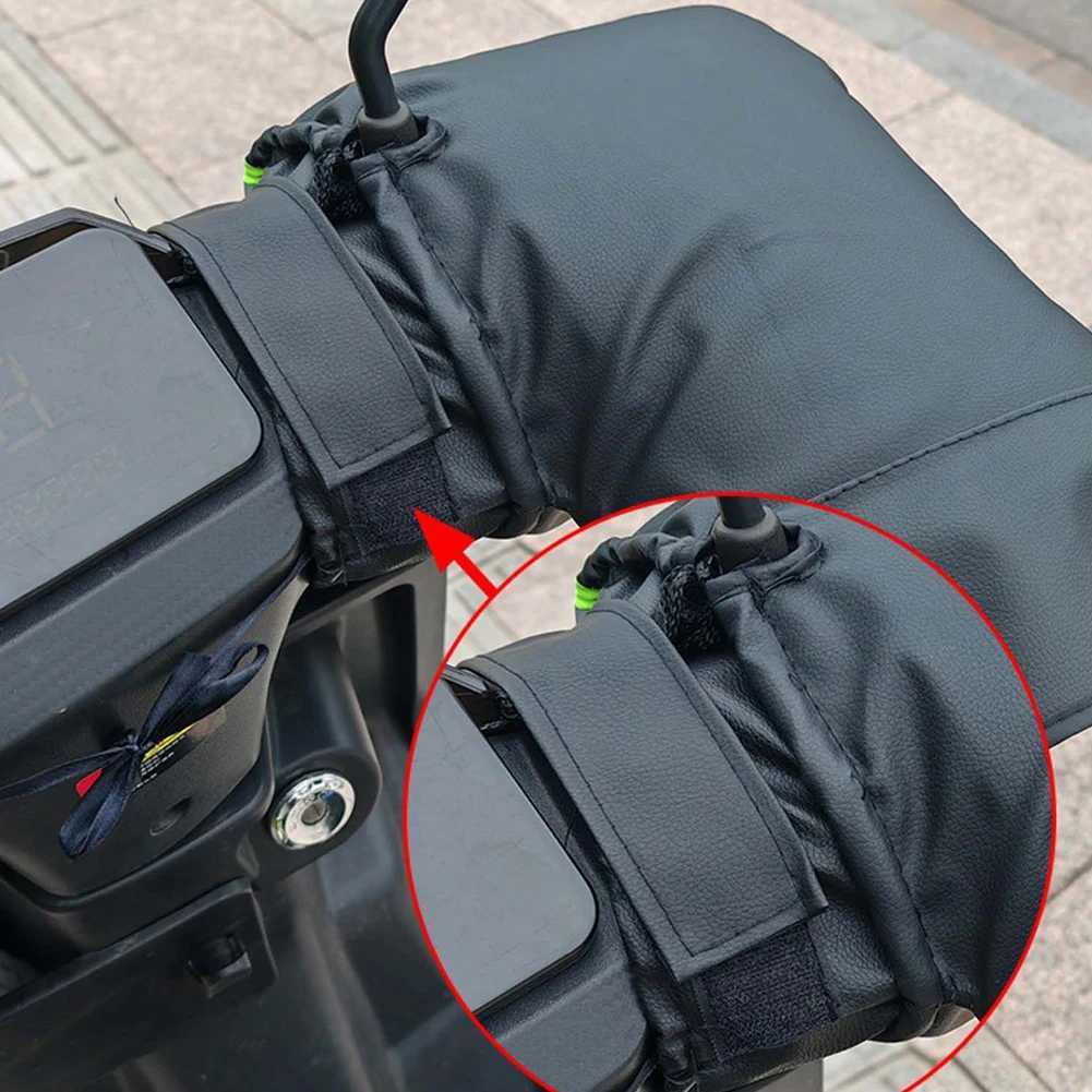 Electric Heating Handlebar Gloves 3 Levels Setting Motorcycle Heating Warm Muffs USB Charging for Bicycle MTB Motorcycle Scooter S25118