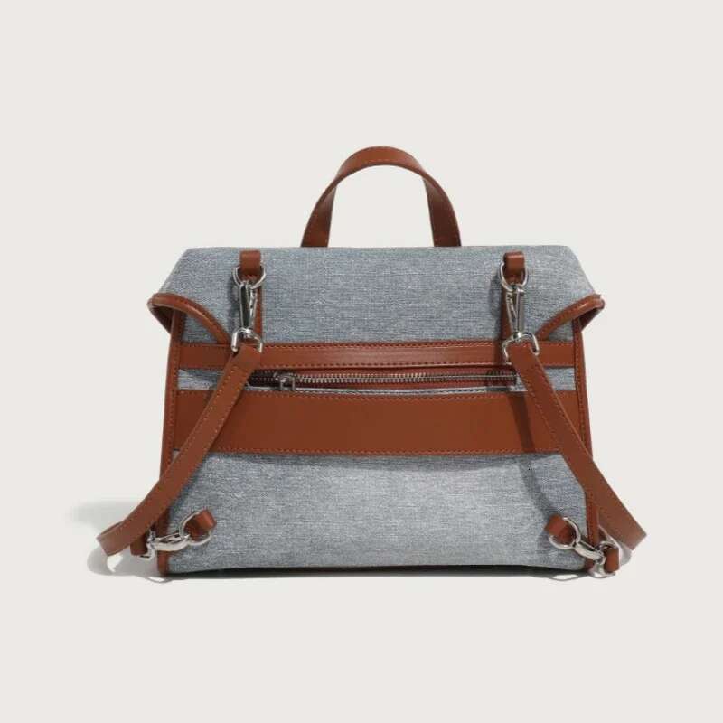 Simple Design Women's Backpack Large Capacity Office Lady Daily Commuting Shoulder Leisure Travel Bag Bolsa Feminina
