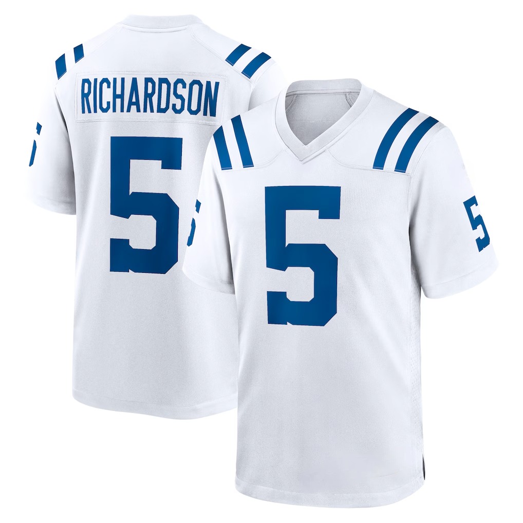 Free Shipping Custom American Famous brand Football jerseys with men women youth customized #5 Richardson #28 Taylor #11 Pittman Jr #99 Buckner