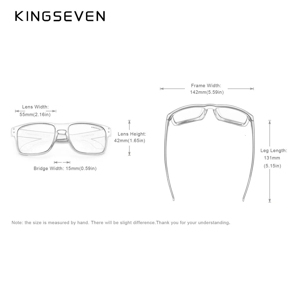 KINGSEVEN TR90 Polarized Square Sunglasses for Women with Carbon Fiber Pattern n Outdoor Sports Eyes 250410