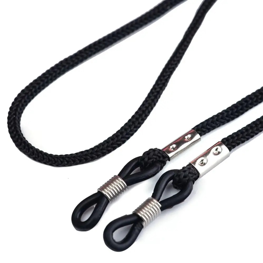 12 piecesset of colorful glass chains fashionable nylon anti slip tie rope to prevent loss 250410