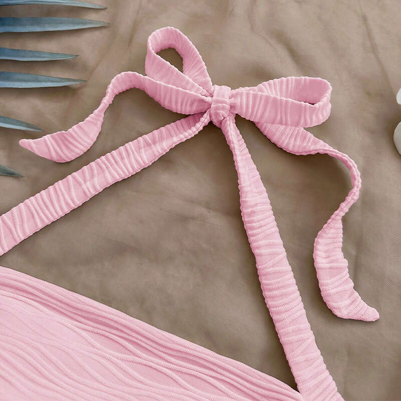 Rui Chuo Cross-Border Foreign Trade European and American Sexy Camisole 2025 Summer Beach Vacation Style Lace-Up Strap Top Women's Clothing