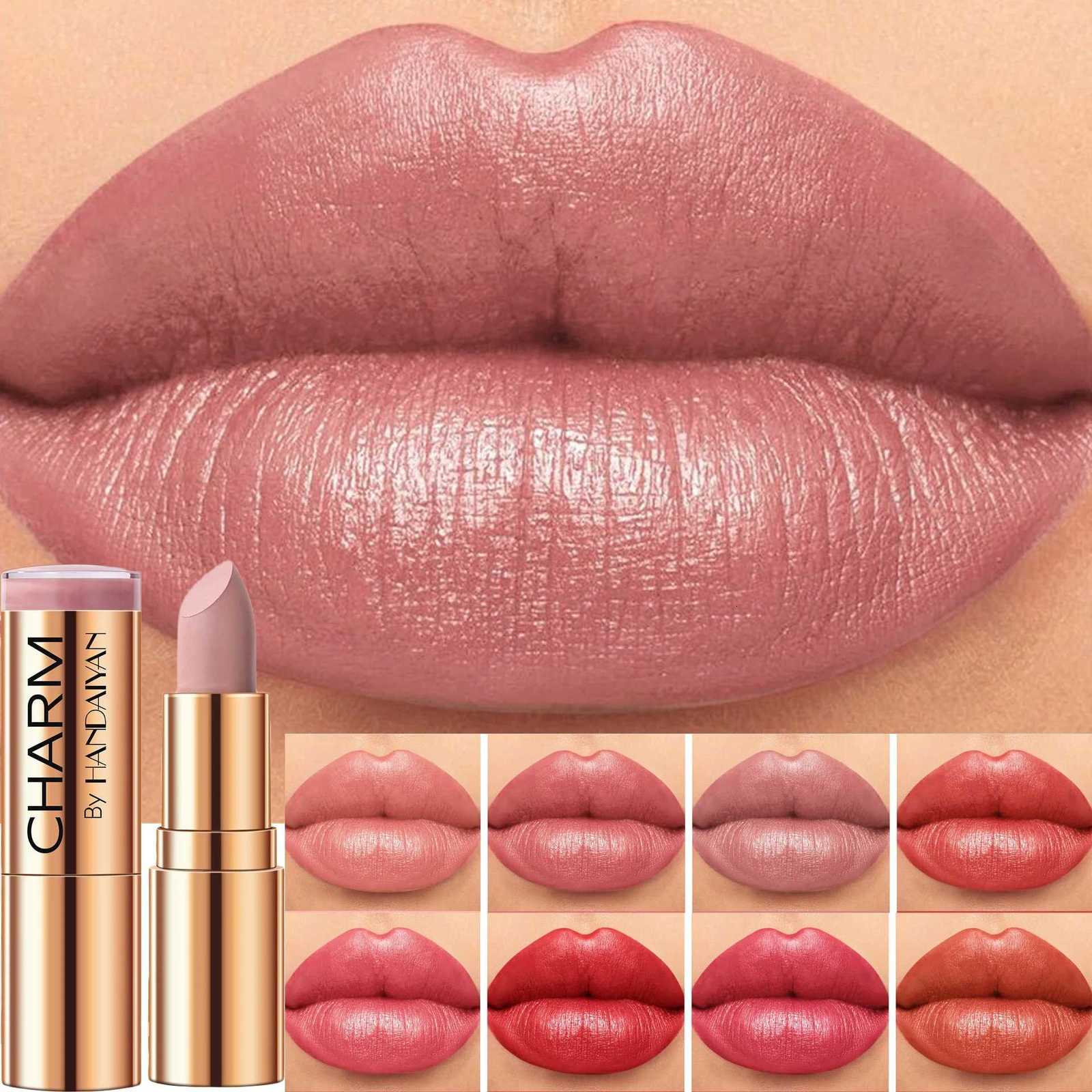 8 Colors Matte Lipstick Waterproof Long Lasting Velvet Finish Moisturizing Lip Tint Smooth Matte Color Smudge-proof Lip MakeupT251110