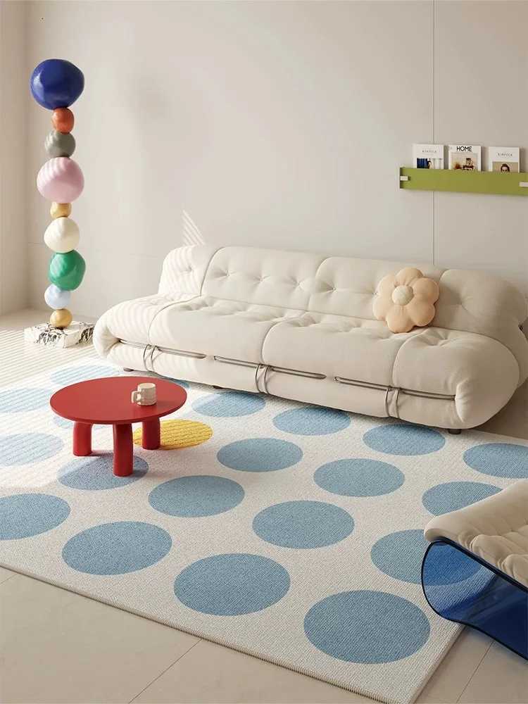 VIKAMA Dopamine Bauhaus Carpet Water And Stain Resistant Living Room Sofa Tea Table Carpet Bedroom Carpet Home Decor Y251110