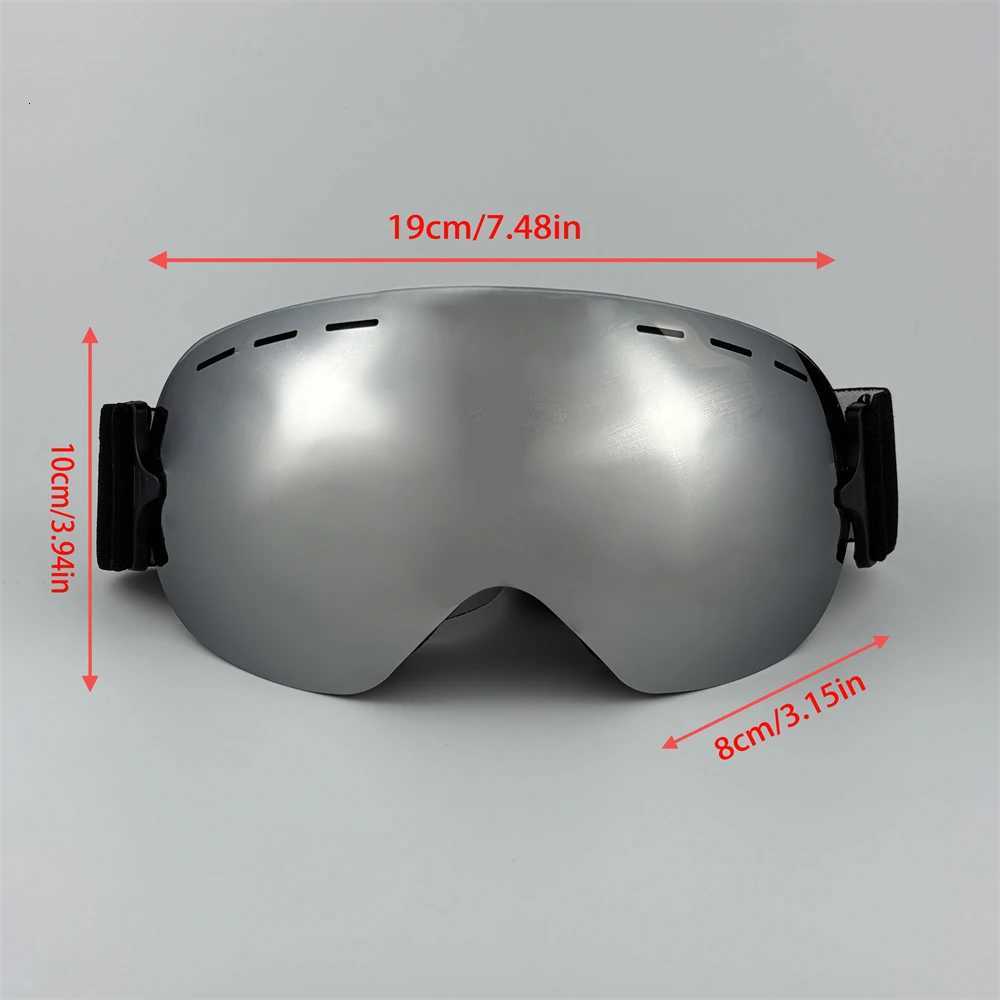 New Ski GoggLEs Anti-Fog Ski Snowboard GoggLEs Men Women Ski Glasses UV400 PROtection WindPROof Snowboard GoggLEs Hot SaLE K251110