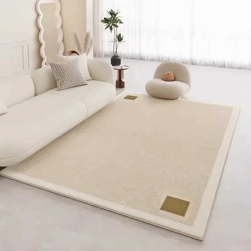 VIKAMA Japanese Style Living Room Carpet Log Cream Style Light Luxury Deluxe Sofa Tea Table Blanket Bedroom Study Floor Mat Y251110