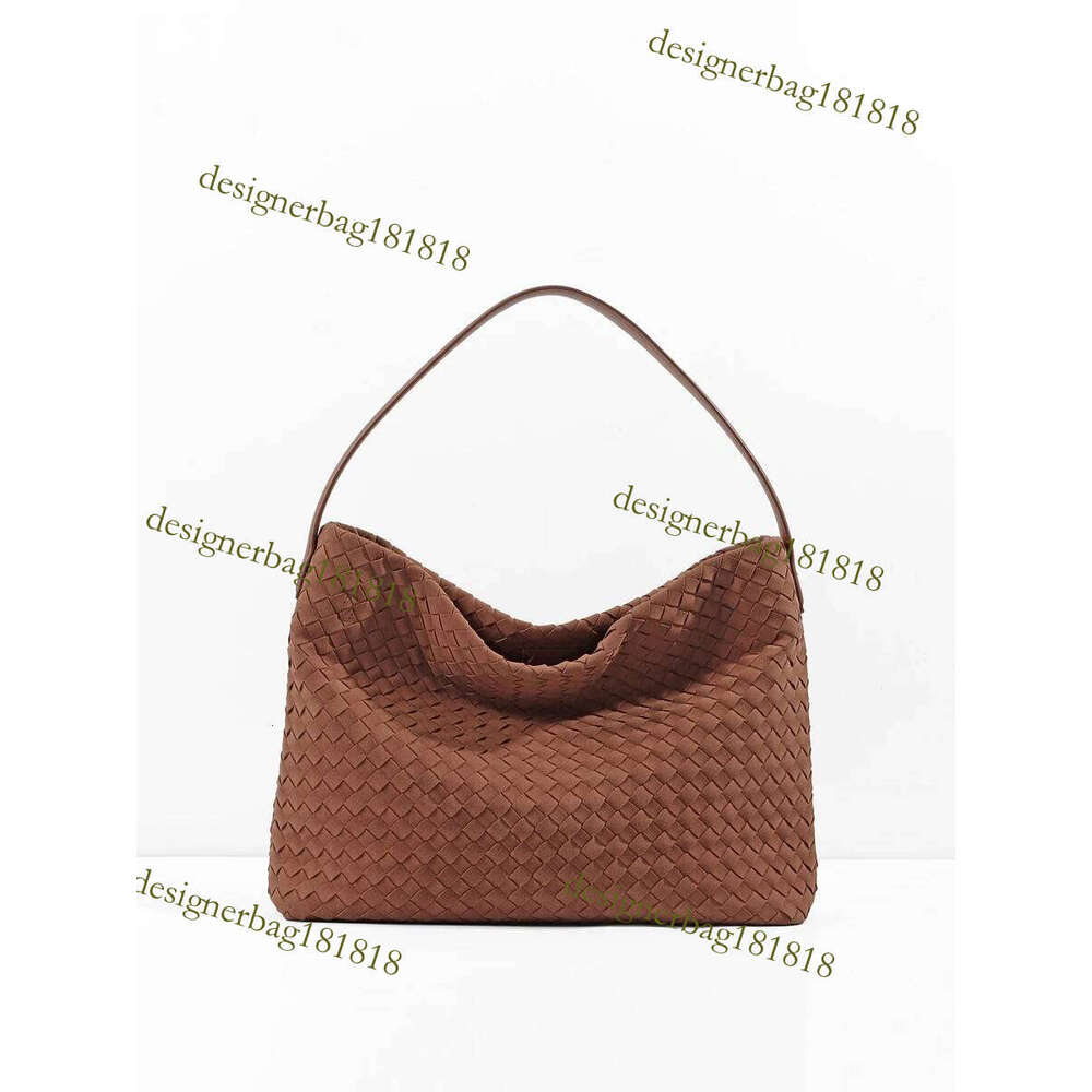 designer bag tote bag Women's Woven Handbag Suede Fashion Shoulder Designer Handbags and Purse 2025 Trend Female Tote bags Bucket Bag