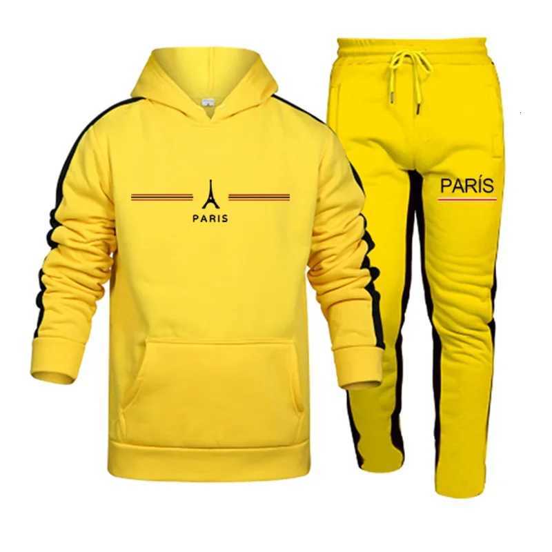 Hot Sales Mens Tracksuit Printing Casual Sweatshirt Set Daily Sports Hoodies Suit Autumn Winter Quality Jogging Mens Clothing W251110