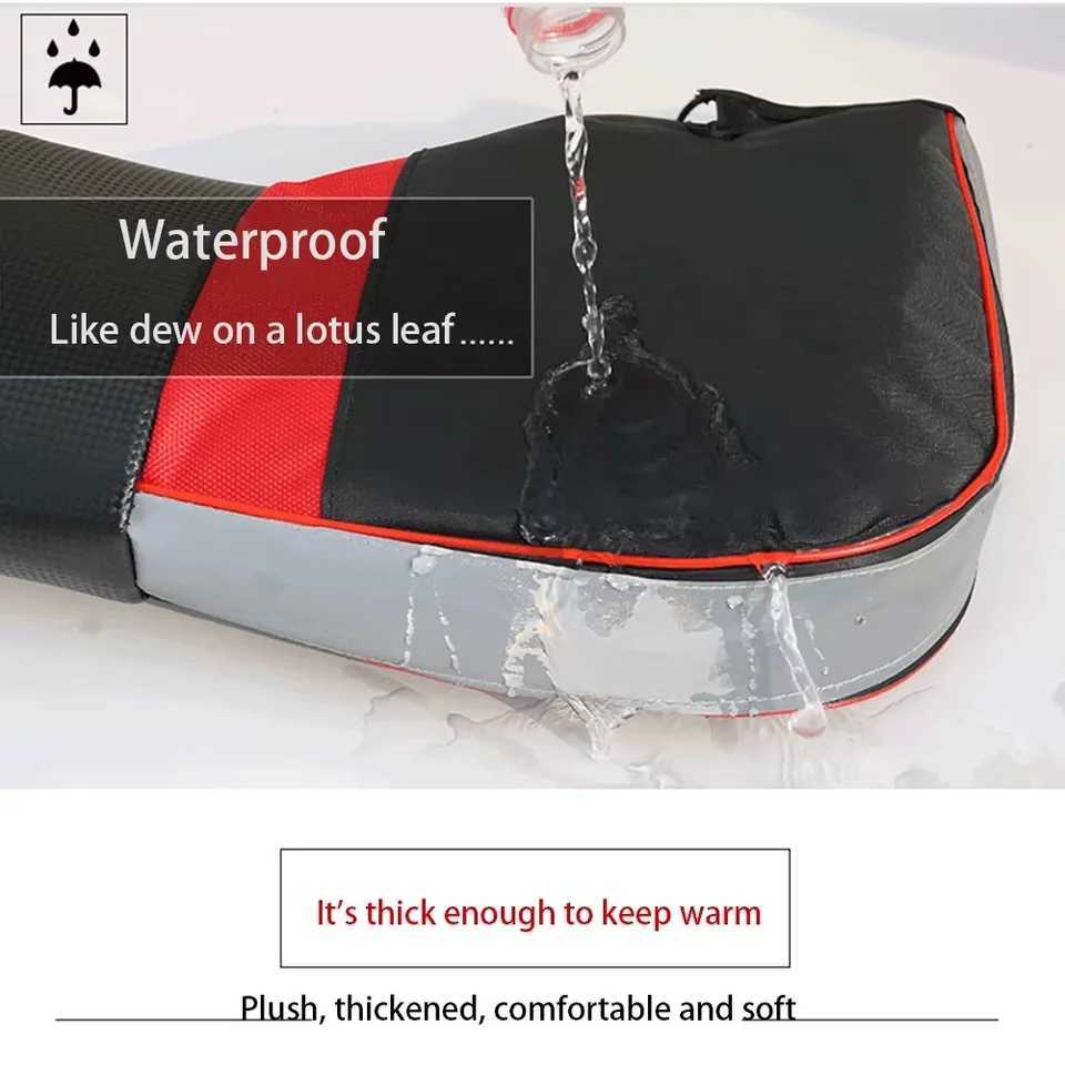 1Pair Motorcycle Handlebar Muffs Protective Electric Vehicle Scooter Warm Grip Handle Bar Muff Rainproof Winter Warmer Gloves S25118{category}