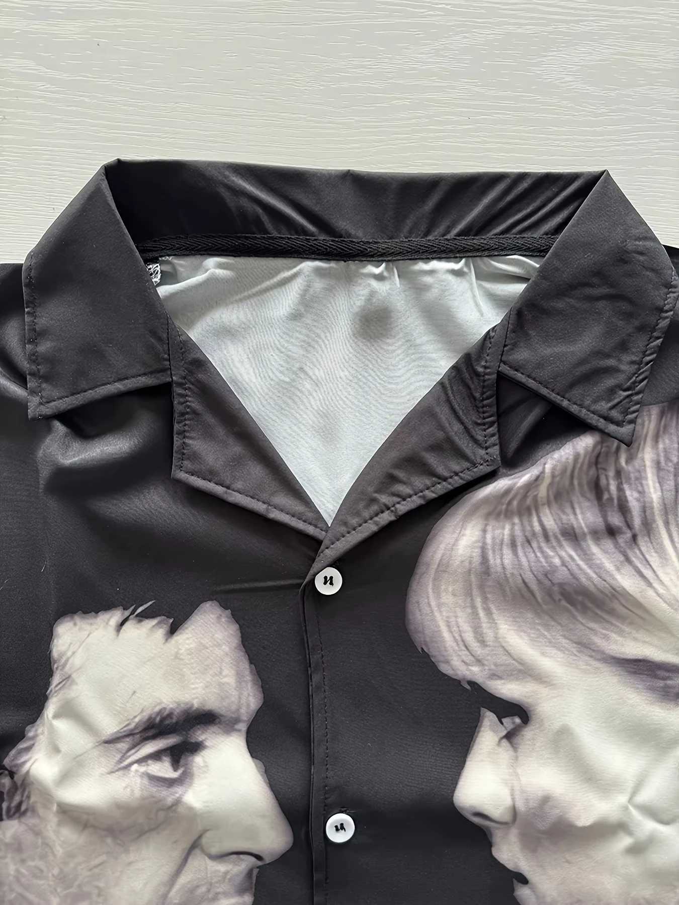 Me and You Button Down Summer Shirts Hot Selling Loose Casual Plus Size Suitable for Printed Mens Shirts Fashion Black Funny Top Clothing X250410