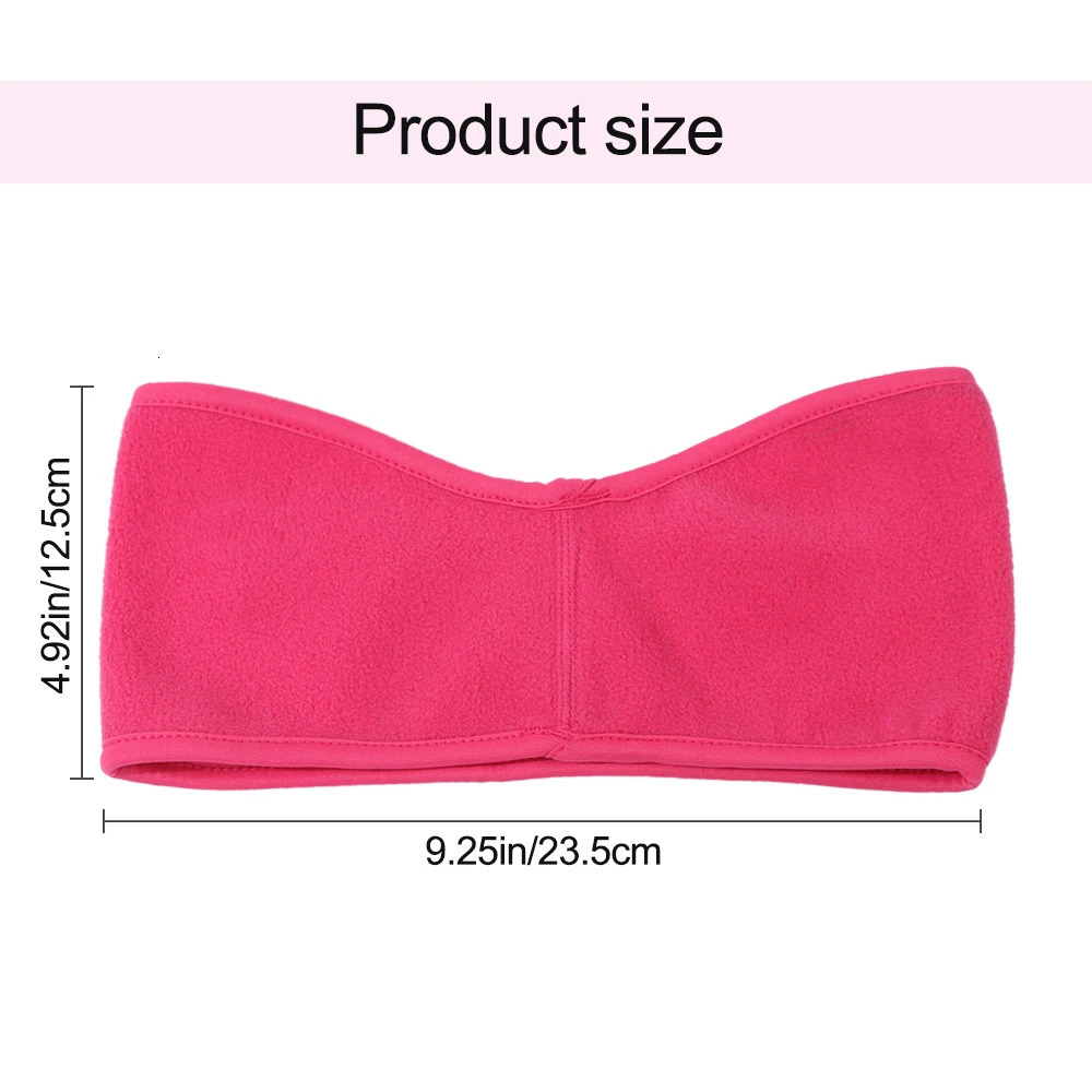 Fleece Ear Warmer Muff Winter Headband Ear Muffs Headband Men Women Running Skiing Outdoor Sports Ear Warmer Sweatband 250410