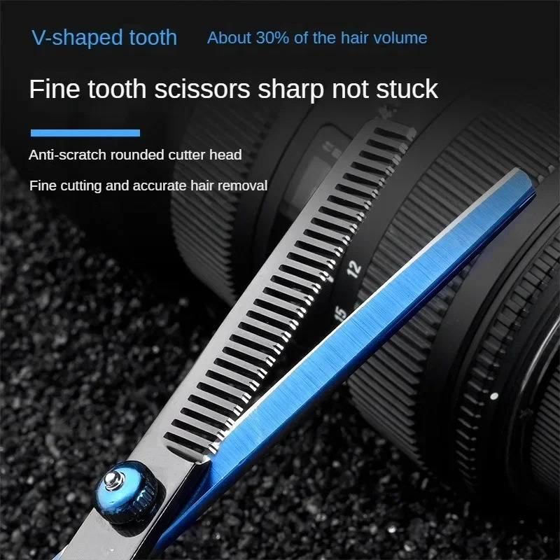 Hair Scissors 65 Professional Hairdressing Scissors Thinning Barber Scissor Set Hair Cutting Scissors 251107