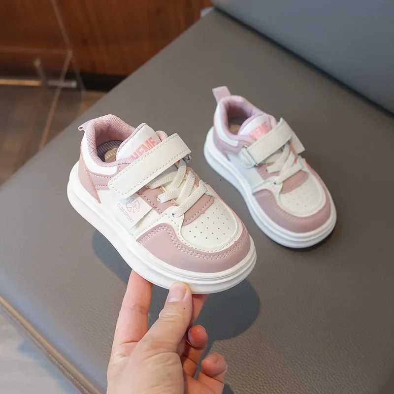 Fashion Design Kids Sneakers Autumn Children Fall Shoes Toddler Boys Girls Soft Breathable Casual Sport Shoes Pink White BlackT251110