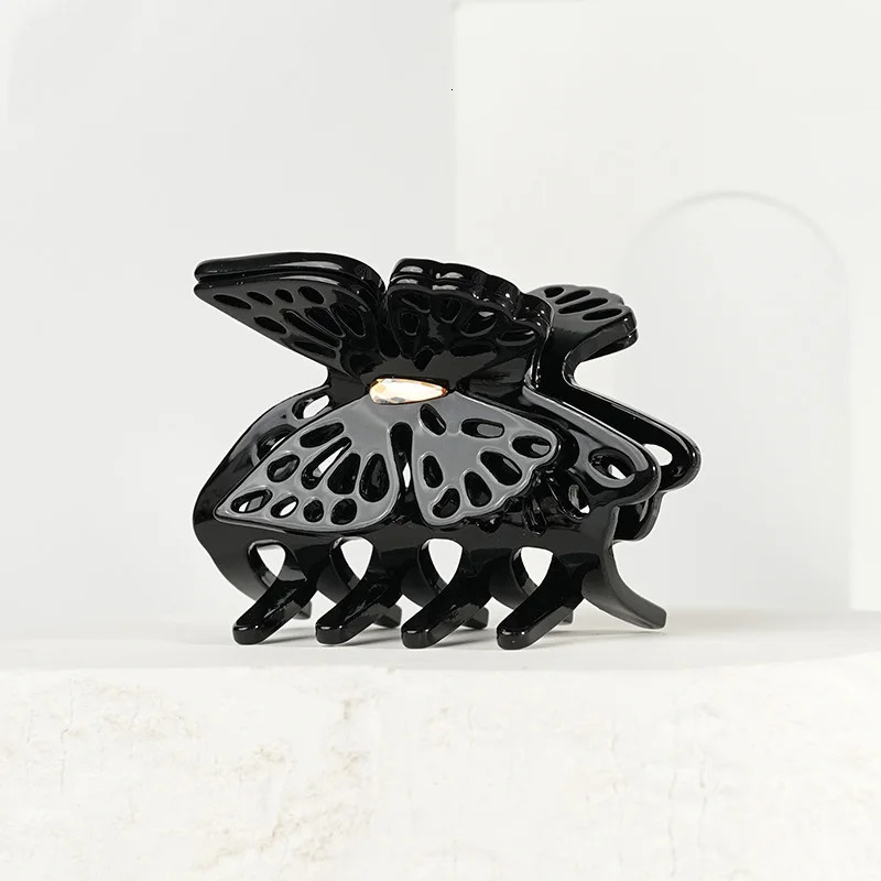 handmade hair accessories suitable for girls butterfly Parisian French ed hair clip bucket claw used for dances 250409