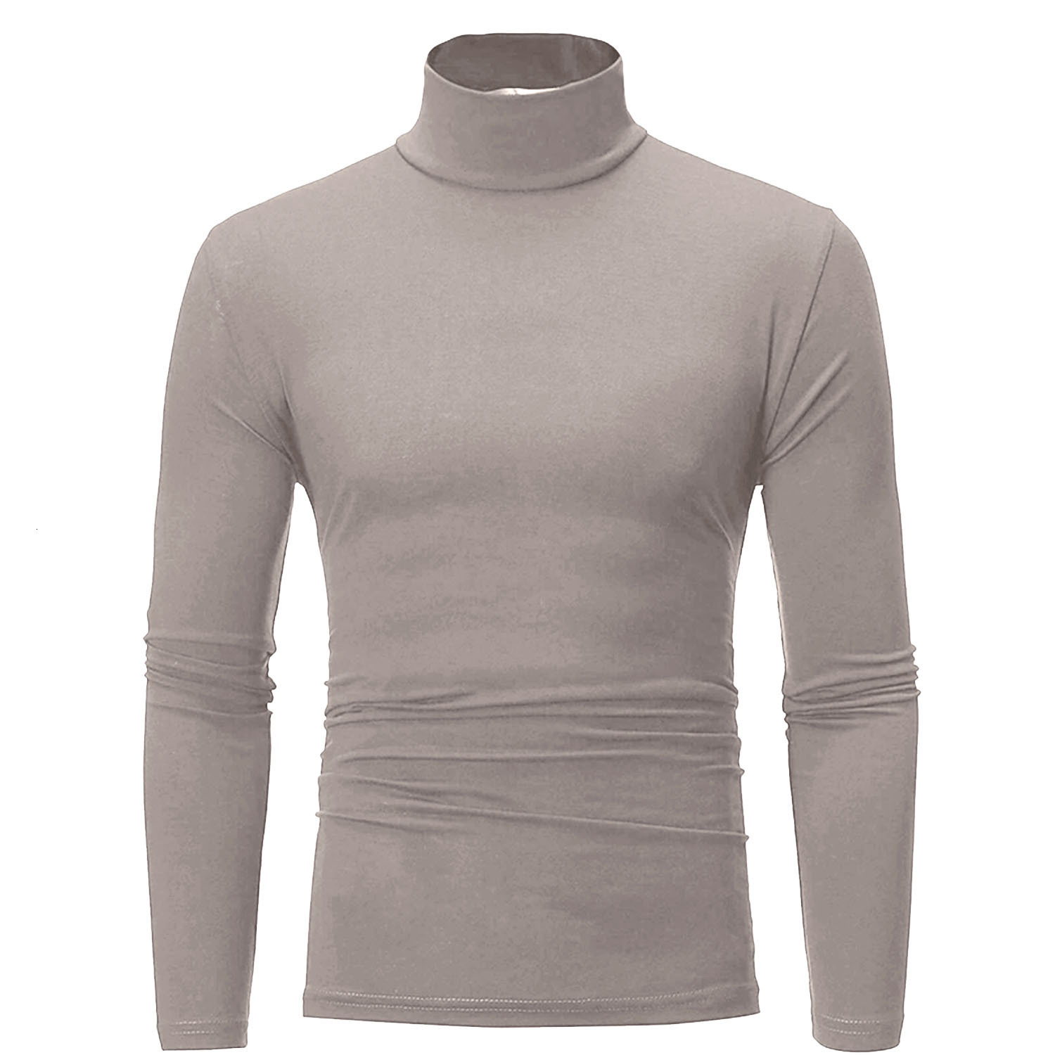 2023 Mens Autumn/Winter High Collar Multi Color Bottom Shirt Long Sleeve Suede Inner Warmth Underwear