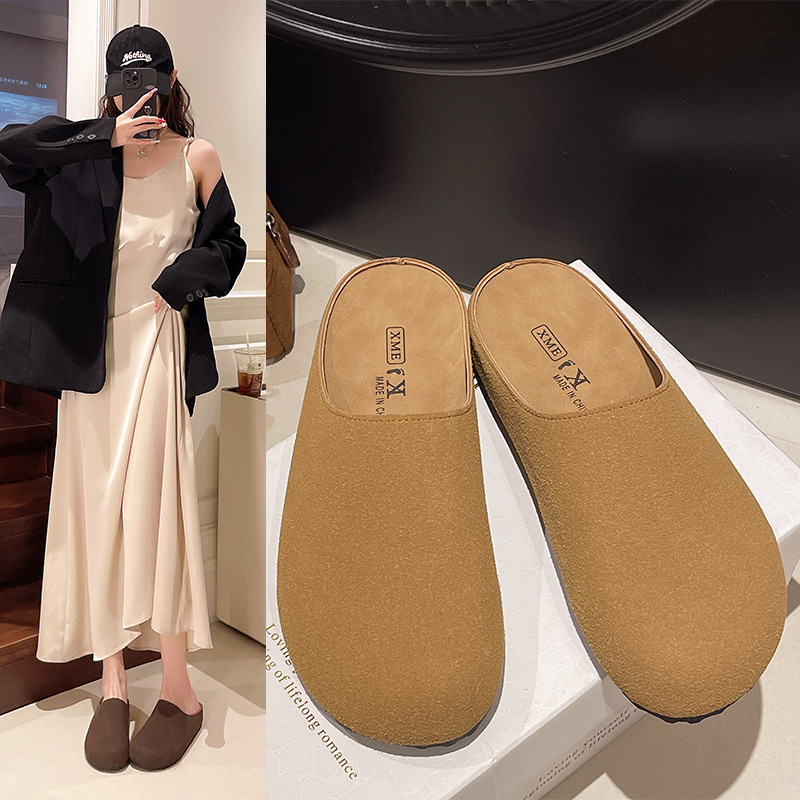2025 Hot free shipping designer slippers for womens flat slippers pink blue black beige yellow Multi colored casual slippers with thick sole and half 