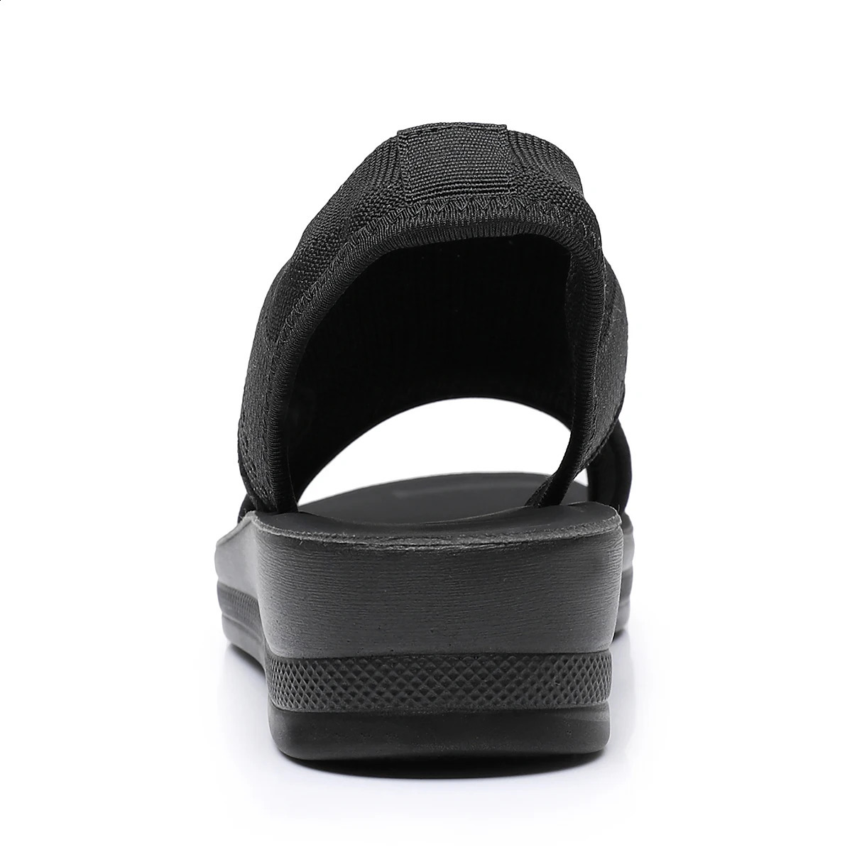 Women Summer Sandals Plus Size Comfort Casual Sport Shoes Female Beach Wedge Shoes Mesh Fish Platform Roman Sandals 250402