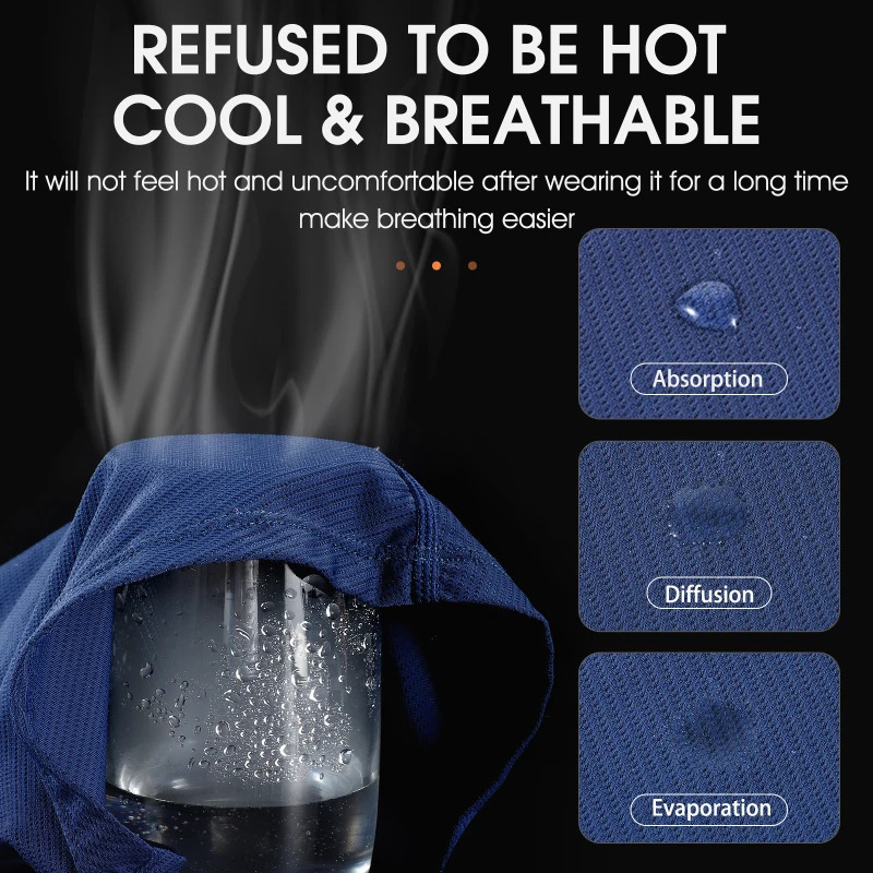 Western style bicycle cool mens summer UV resistant full face motorcycle Balaclava ice silk breathable bicycle helmet face mask bicycle cap 250408