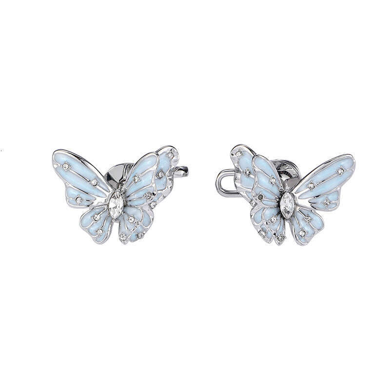 DHcollections Blue Butterfly Zircon for Women, Elegant and Versatile, Exquisite Tightening Tool, Waist Size Adjustment Buckle Wholesale