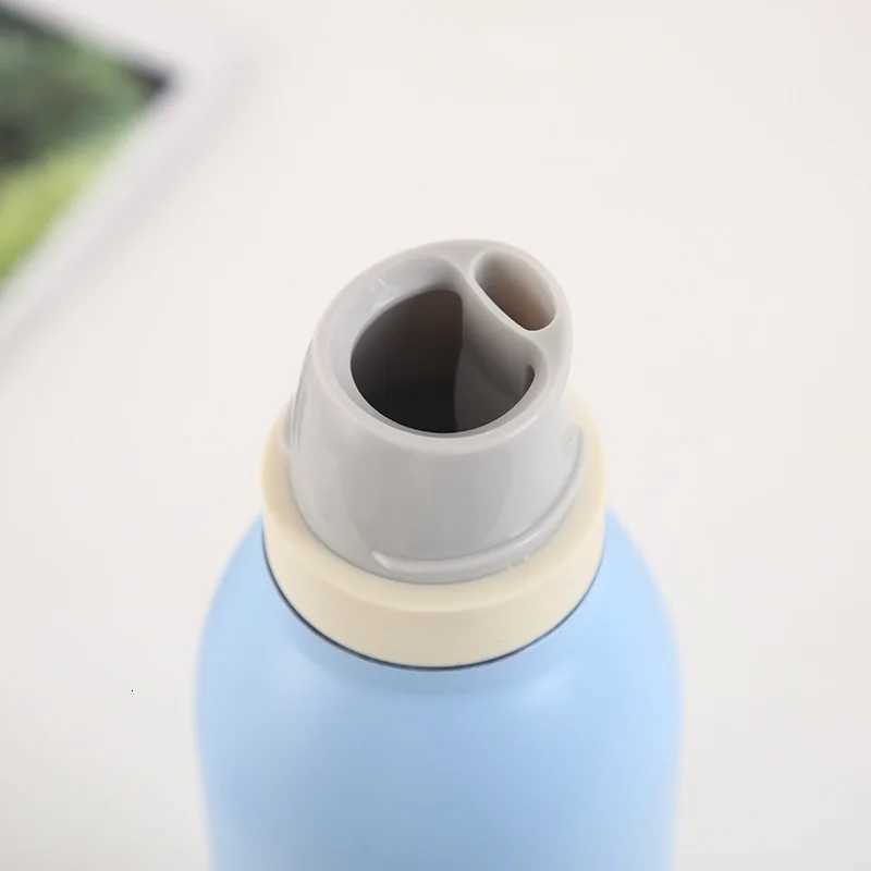 Fashionable cup 304 Stainless Steel Insated g 18/24OZ Outdoor Sports Water Bottle Portable Carrying g Large Capacity Travel Cup Y251110