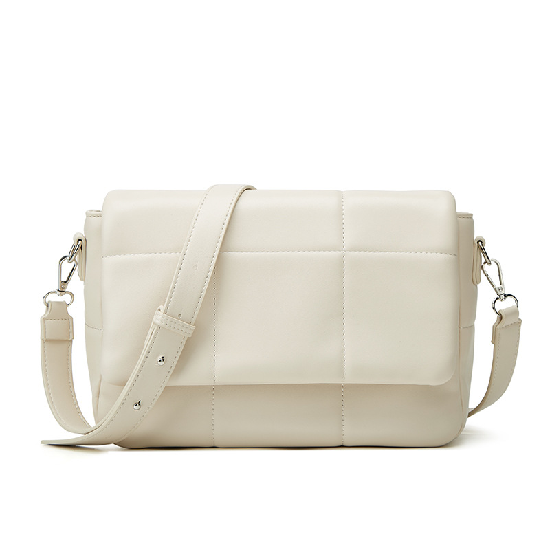 2025 Fashionable women's bag manufacturer direct sales embroidered thread shoulder crossbody bag cloud bag