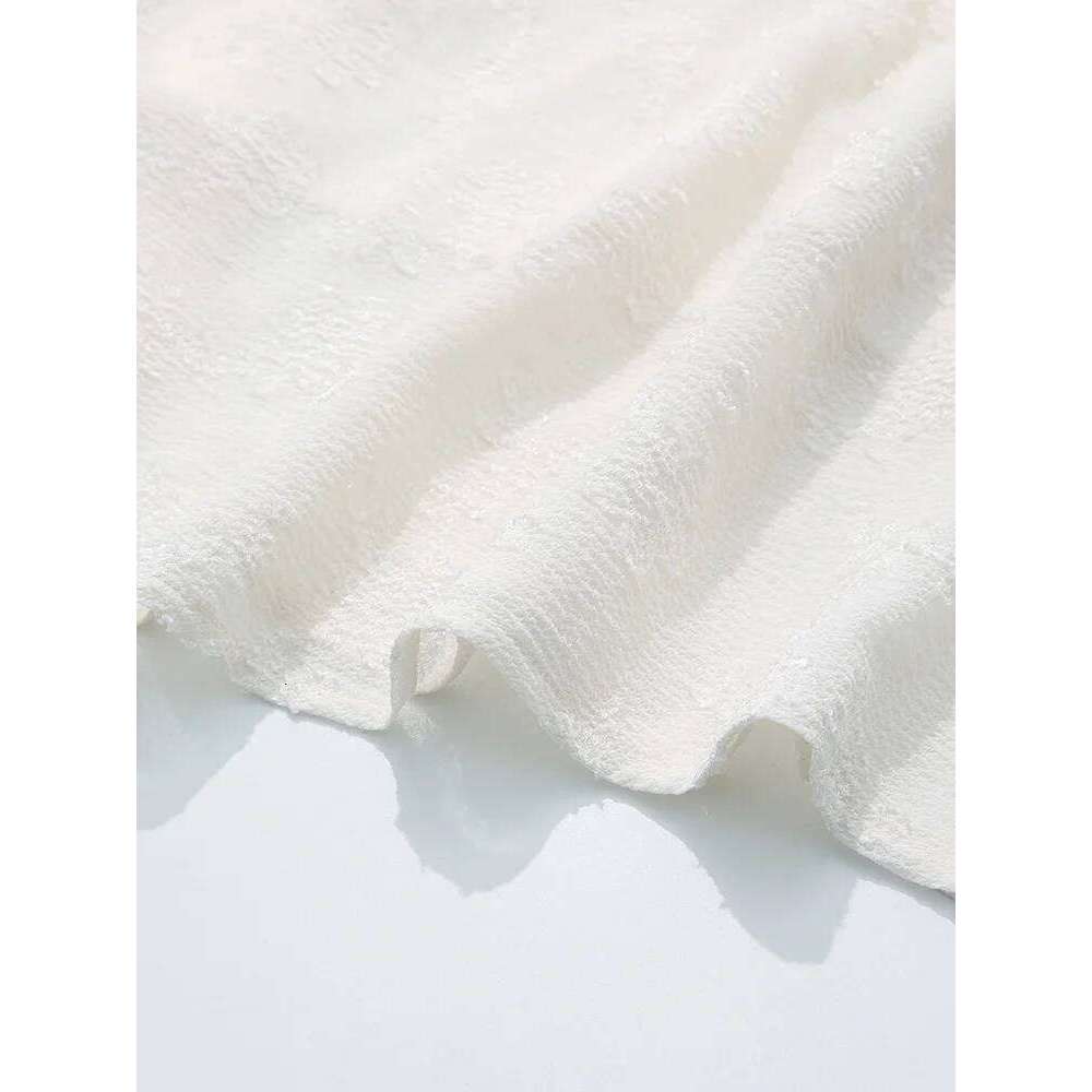 I BELIEVE YOU Summer New Elegant Chiffon Women's Dress 2023 V Neck Puff Sleeves Patchwork A-Line High Waist Vestidos 2232095065