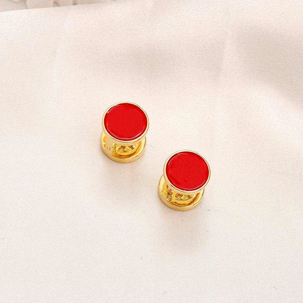 earings designer jewelry earrings for woman luxury earrings earring Style Extravagant studs Classic simple earring Steel silver letter elagant women J
