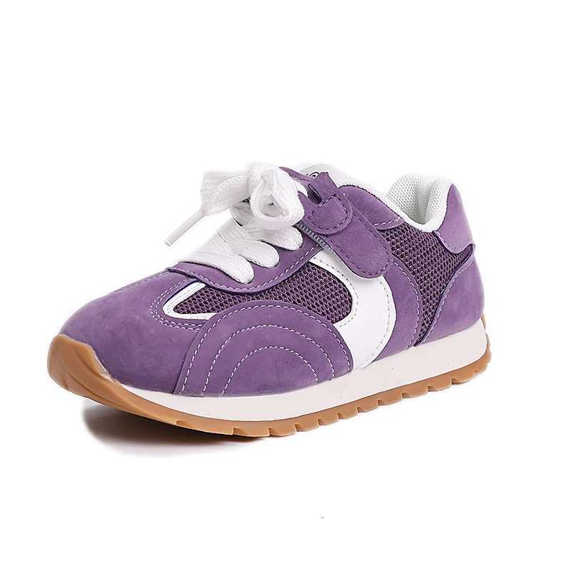 2025 New Girls Sports Shoes Fashion Design Breathable Mesh Anti-Slip Kids Casual Shoes High-Top Classic Childrens Boy SneakersT251110