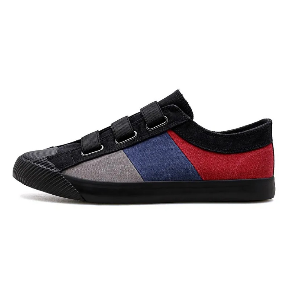 Breathable Casual Lace-Up Mens Canvas Footwear - Ideal for Daily Wear