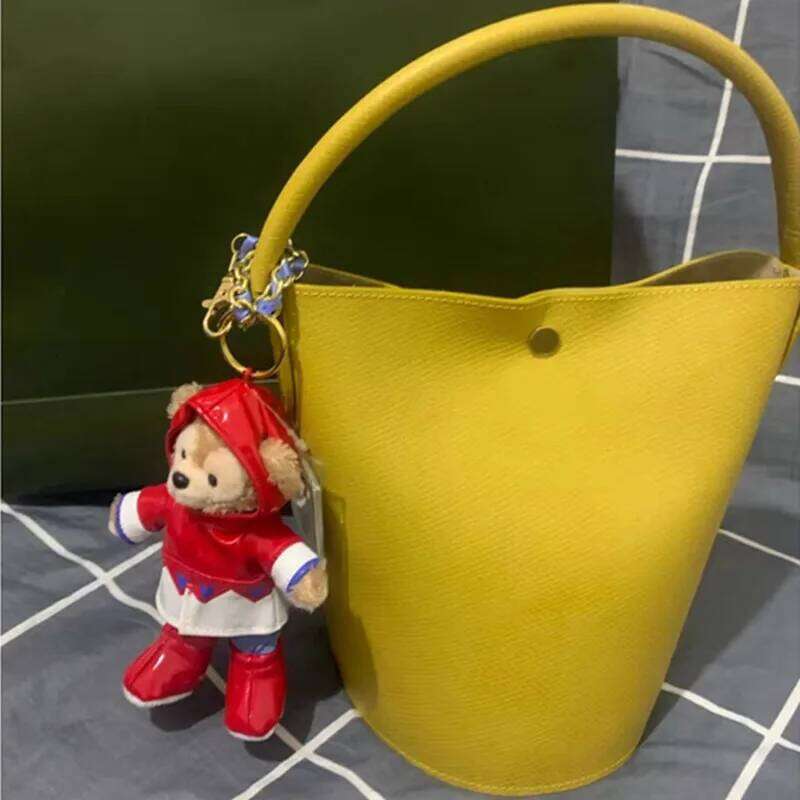designer bag tote bag 2025 New Women's Genuine Leather Bucket Fashion Casual Mini Portable Cowhide Simple Versatile Shouder Small lightweight Bag