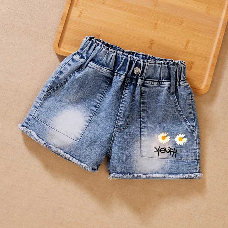 IENENS Childrens Baby Girls Summer Denim Shorts Jeans Childrens Girls Casual Shorts Baby Bottom Z250410