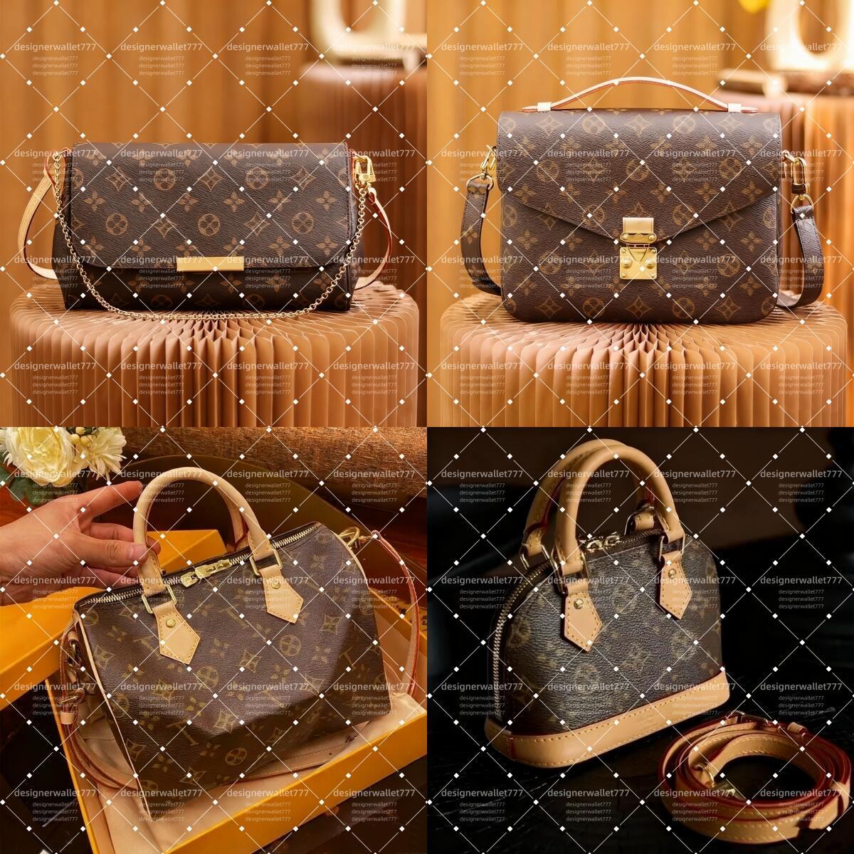 Top Womens designer bag Pochette East West metis women handbags luxury leather Shoulder Bags embossed crossbody bag clutch chain Purse tote bags mirror quality