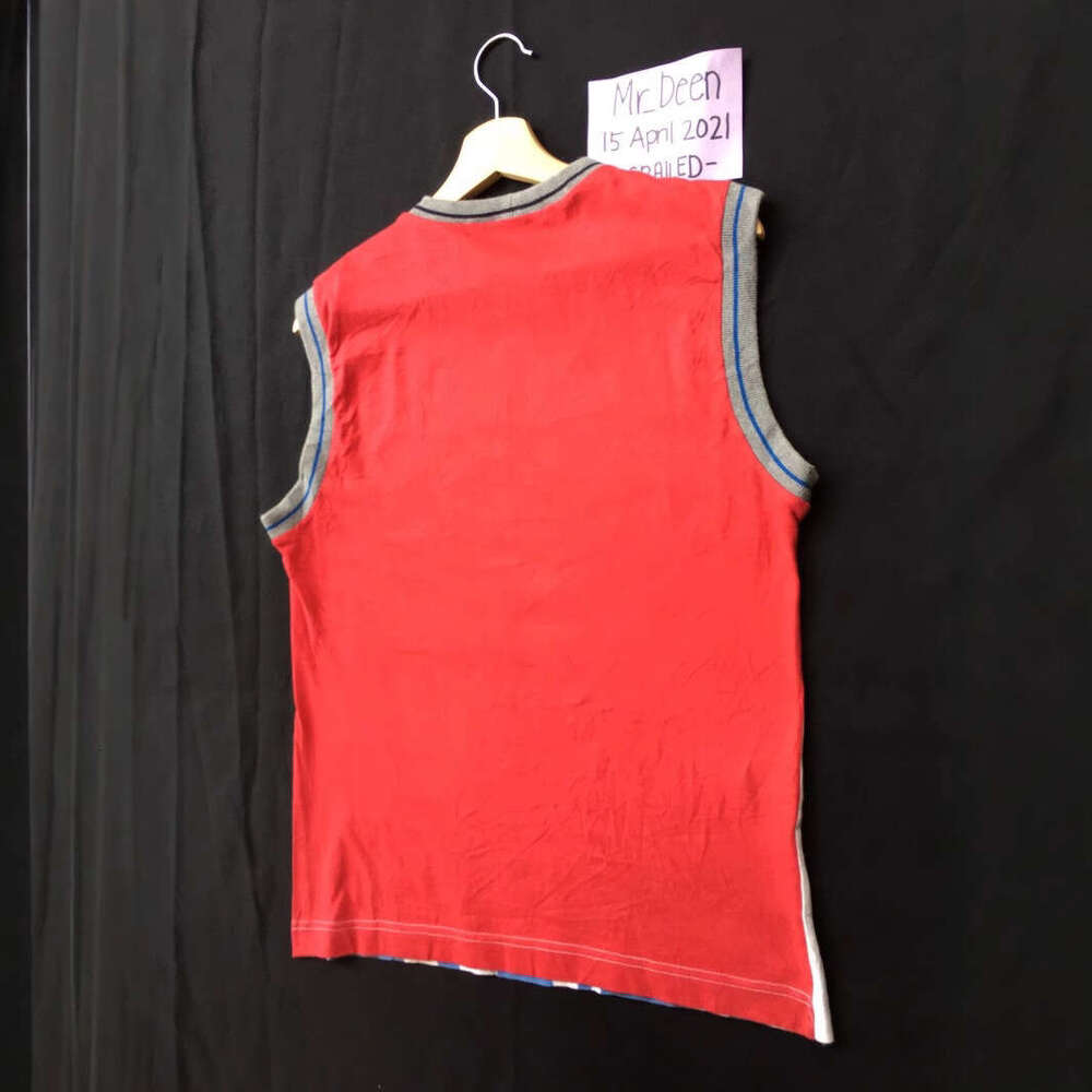 Y2K new sleeveless with letter print casual and fashionable high street women's top, vest for outerwear