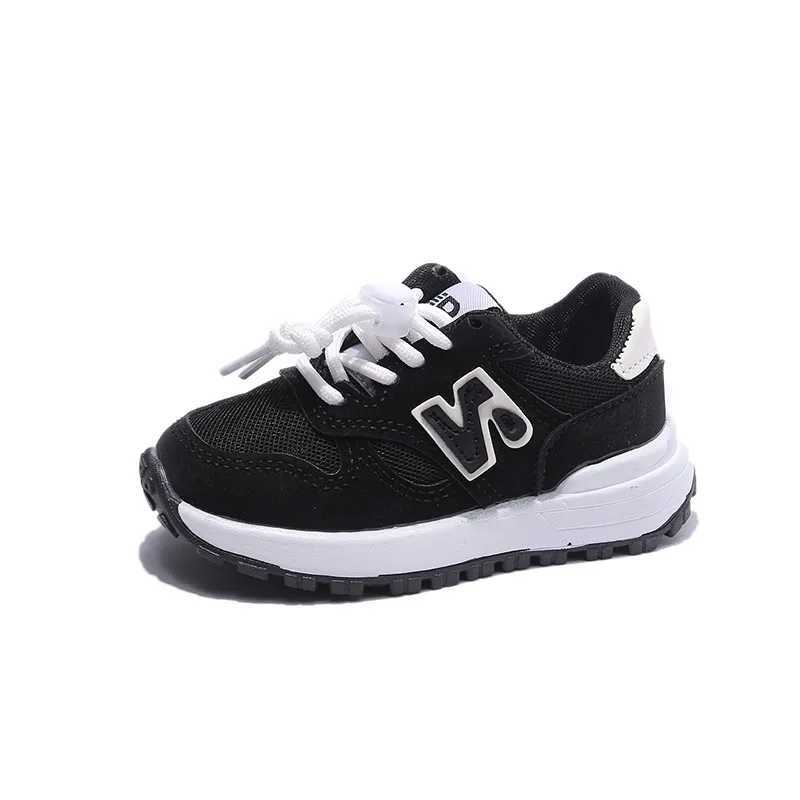 Summer Spring Kids Breathable Mesh Outdoor Sports Shoes Non-slip Wear-resistant Lace-up Casual Toddler Sneakers for Boys GirlsT251110