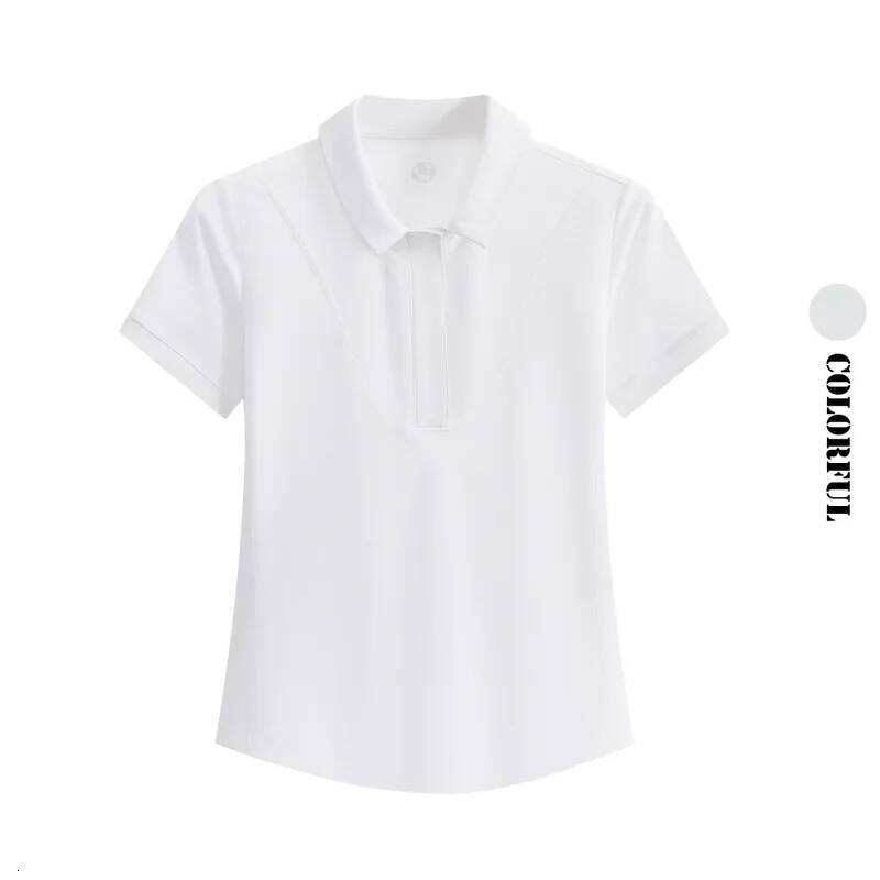 DRUR Women Yoga UPF50+ Breathable Slim Fit Golf Wear Running Athletic Tee Short Sleeve Gym Clothes Sports T Shirt Yogawear