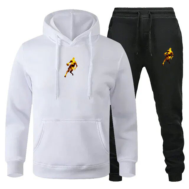Men's Tracksuits 2025 Spring Autumn Eco-Friendly Fitness Jogging Set Long Sleeve Hoodie Sweatpants Suit Casual Sportswear Tracksuit