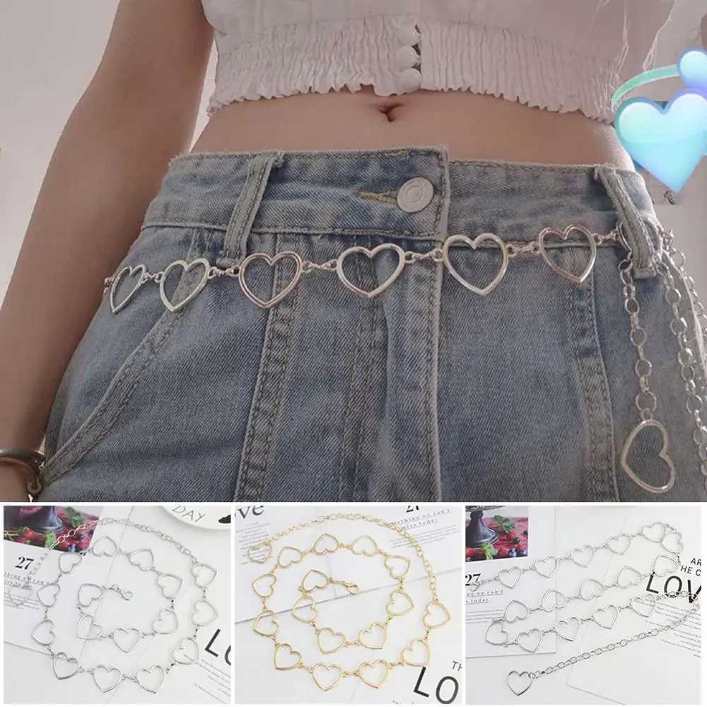 Belt pants classic belt love hollow girl suitable for hip-hop style fashionable 105cm belt trend X250410