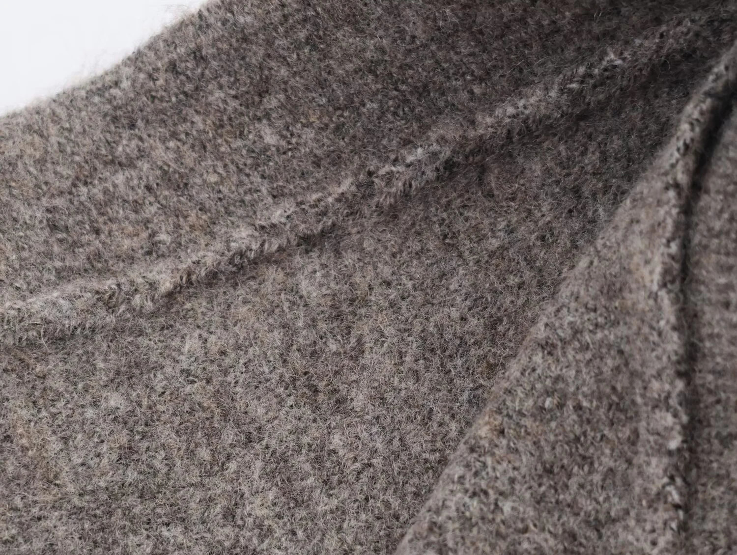 autumn and winter fashion womens clothing loose slimming versatile short knitted jacket half skirt set 251110