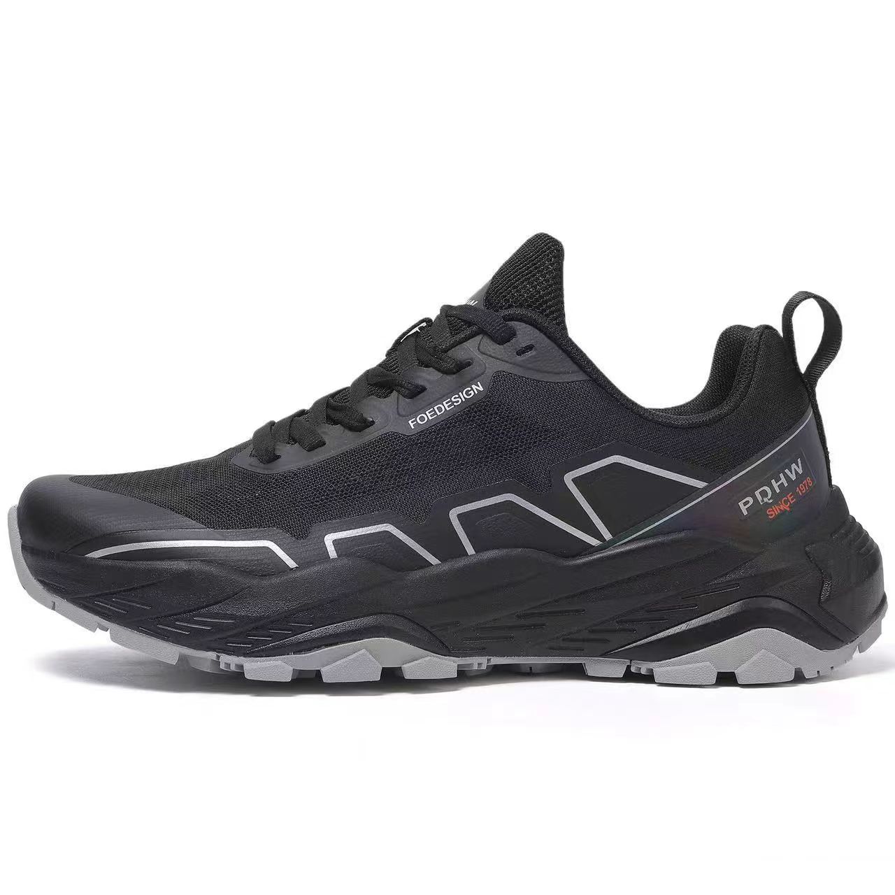 Leisure shoes outdoor sports spring summer single layer mesh men and women anti-skid wear-resistant breathable cross-country running