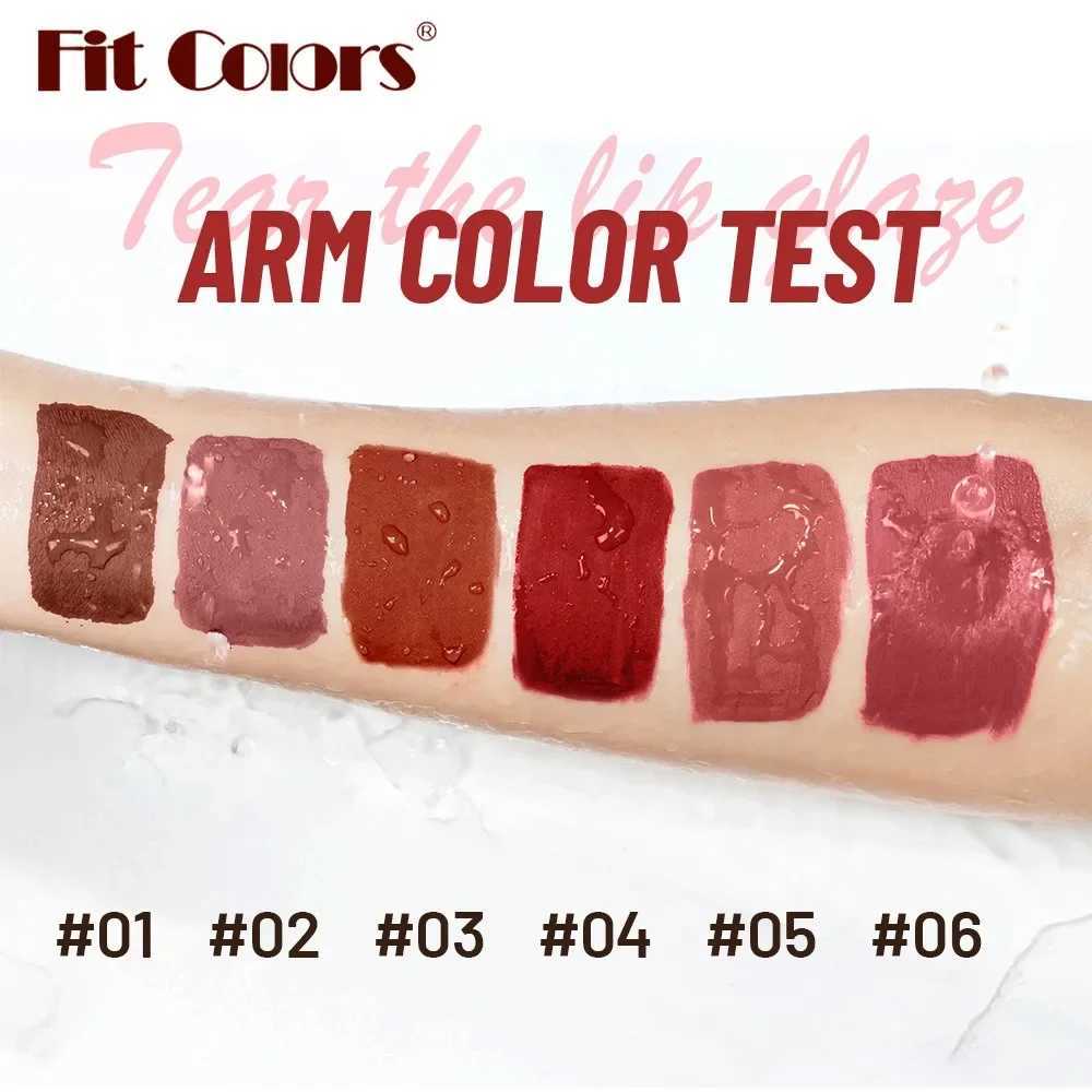 6Colors Waterproof Liquid Lipstick Matte Velvet Clay Texture Lip Gloss Bohemian Style Earth Brown Lasting Non Stick Cup MakeupT251110