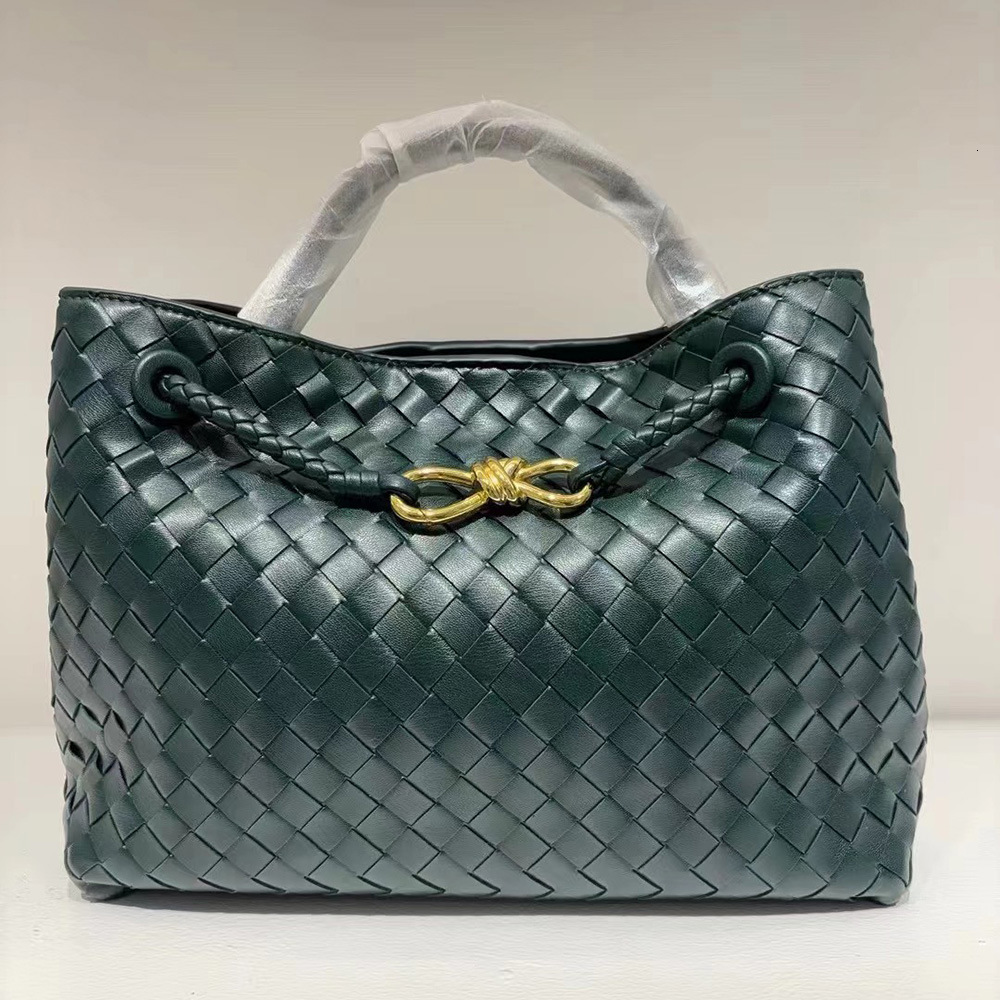 Designer Vintage Woven Craft Designer Handbag Handbag Fashion Commuter High-end Feel Women's Bag Single Shoulder Crossbody Large Bag