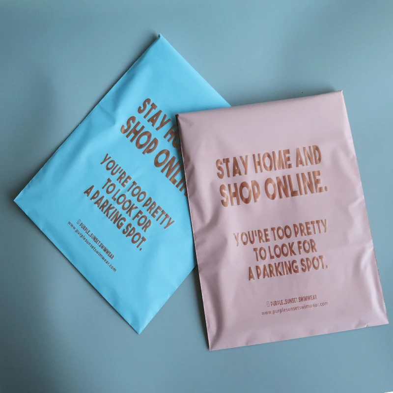 50pcsLot Plastic Mailer Envelope Bags Poly Mailing Colorful Packaging Parcel Storage Custom 251110