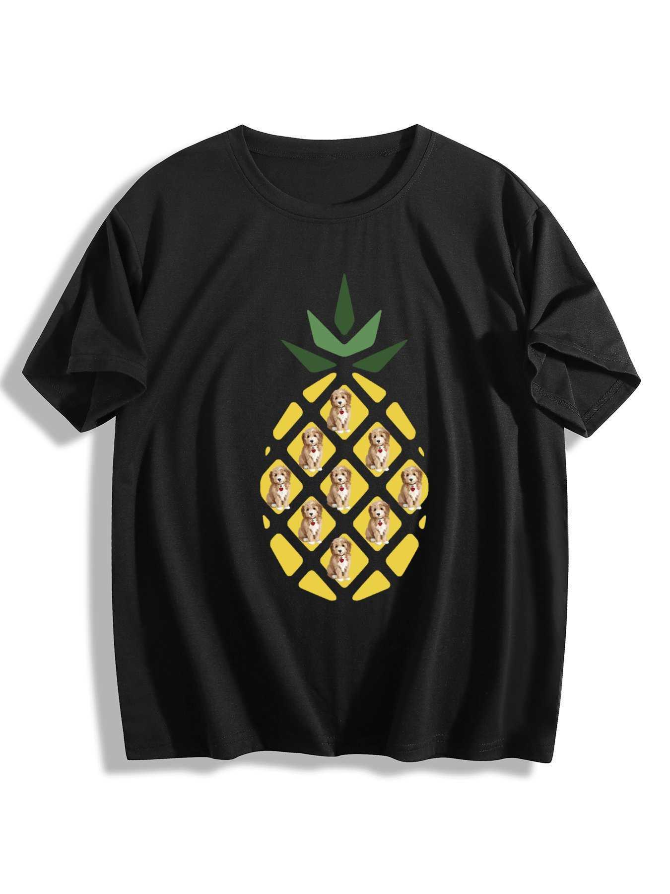 POD.DIY Women's Basic Crew Neck T-shirt Soft Fabric Custom Black T-shirt Personalized Design Women's Short Sleeve