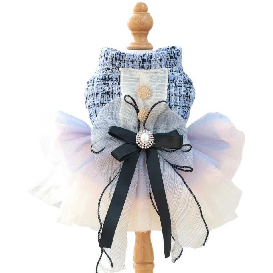 Small Dog Cat Clothes Elegant Pricess Dog Dress in Multi-Color Design Luxury Pet Dresses Fashion Colorful Boucl Skirt J251110