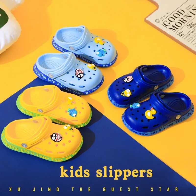 New Summer Boys and Girls Soft soled Sandals Anti slip Cute Breathable Hole Shoes Baby Sandals Flat Shoes Z250410