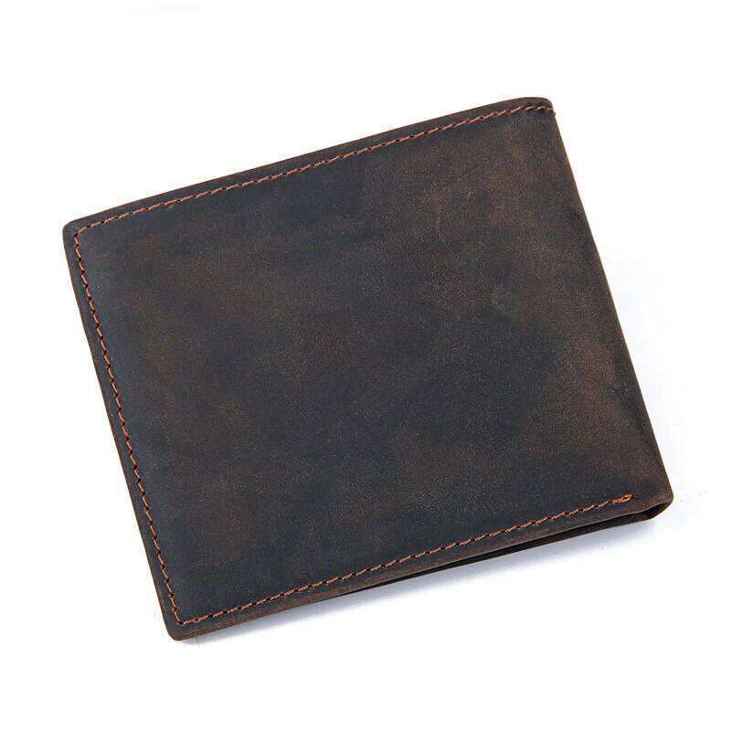 Designer Bags Designer Bags Simple Design Leather Short For Male Real Cowskin Card Mini Men's Slim Purse Men Wallet Thin Porte Monnaie 2025 Hot S